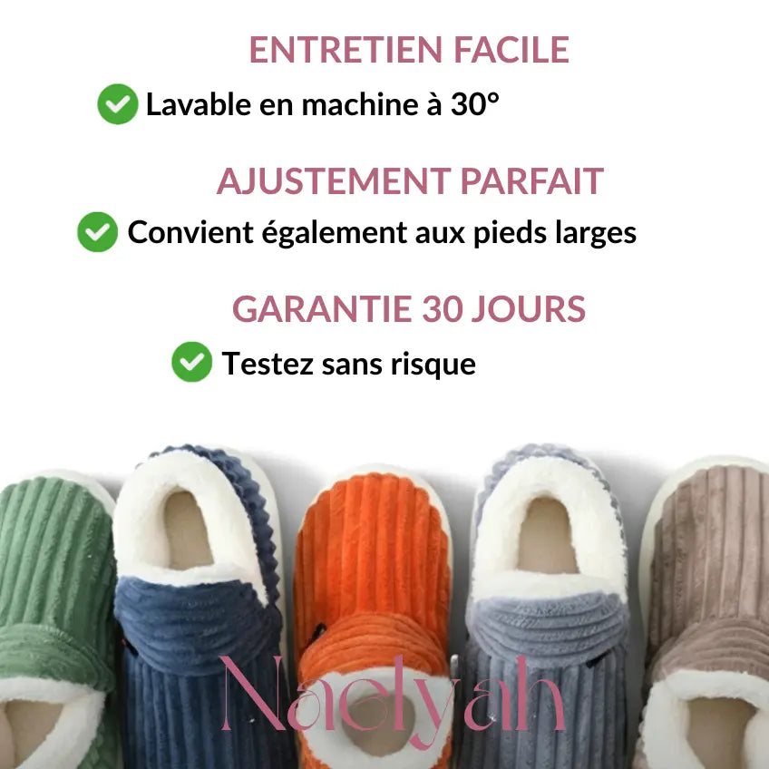 Pantoufles de confort