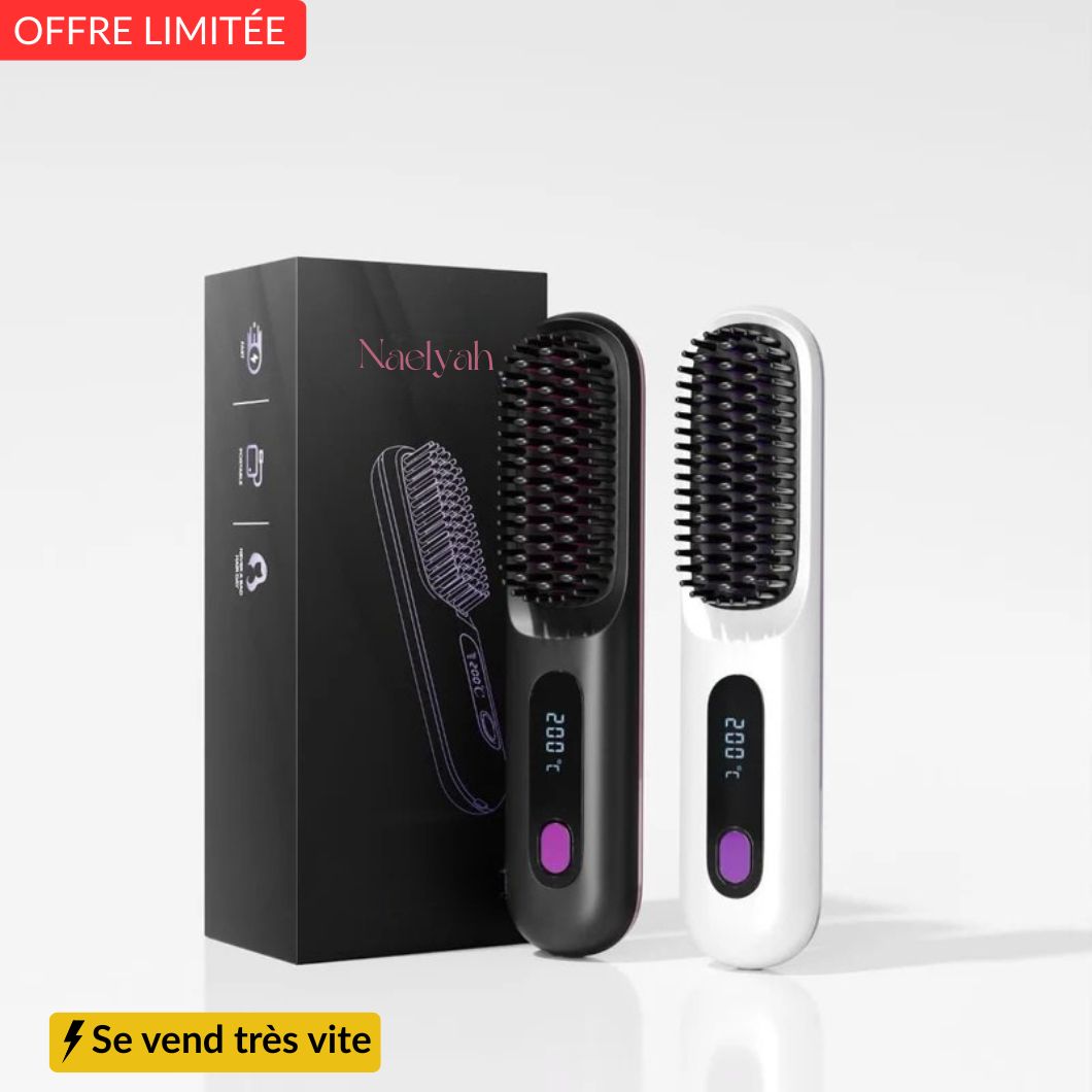 Brosse Lissante Portable Naelyah – GoBrosse Pro