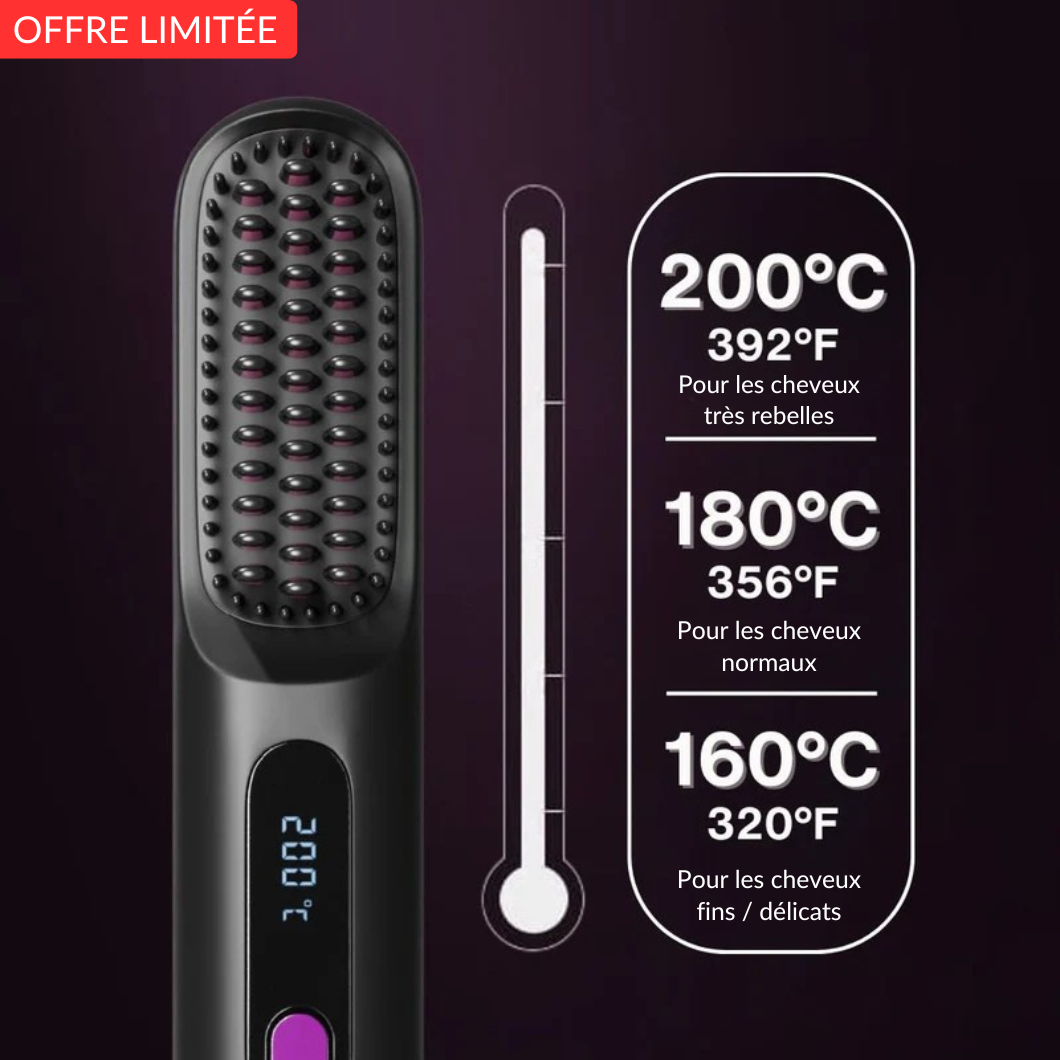 Brosse Lissante Portable Naelyah – GoBrosse Pro