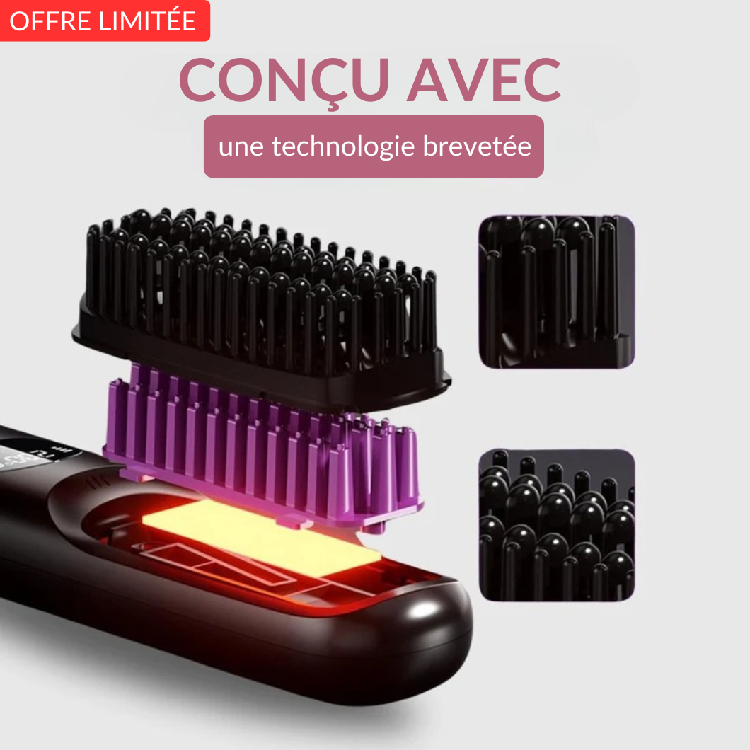 Brosse Lissante Portable Naelyah – GoBrosse Pro