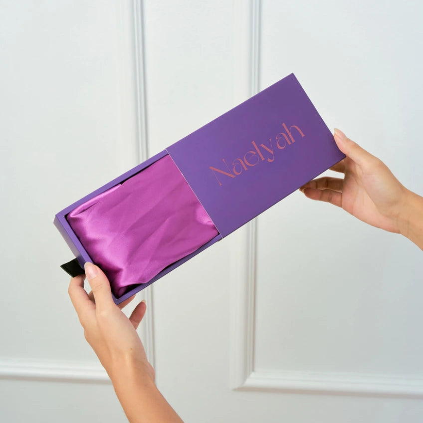 Bonnet cheveux en soie de mûrier 100 %