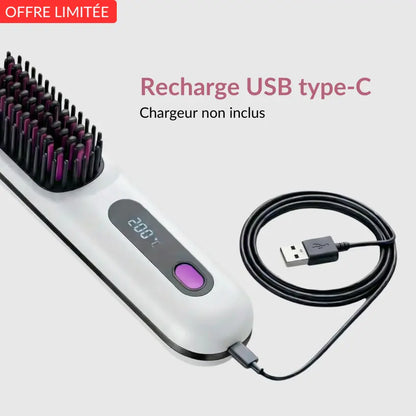 Brosse Lissante Portable Naelyah – GoBrosse Pro