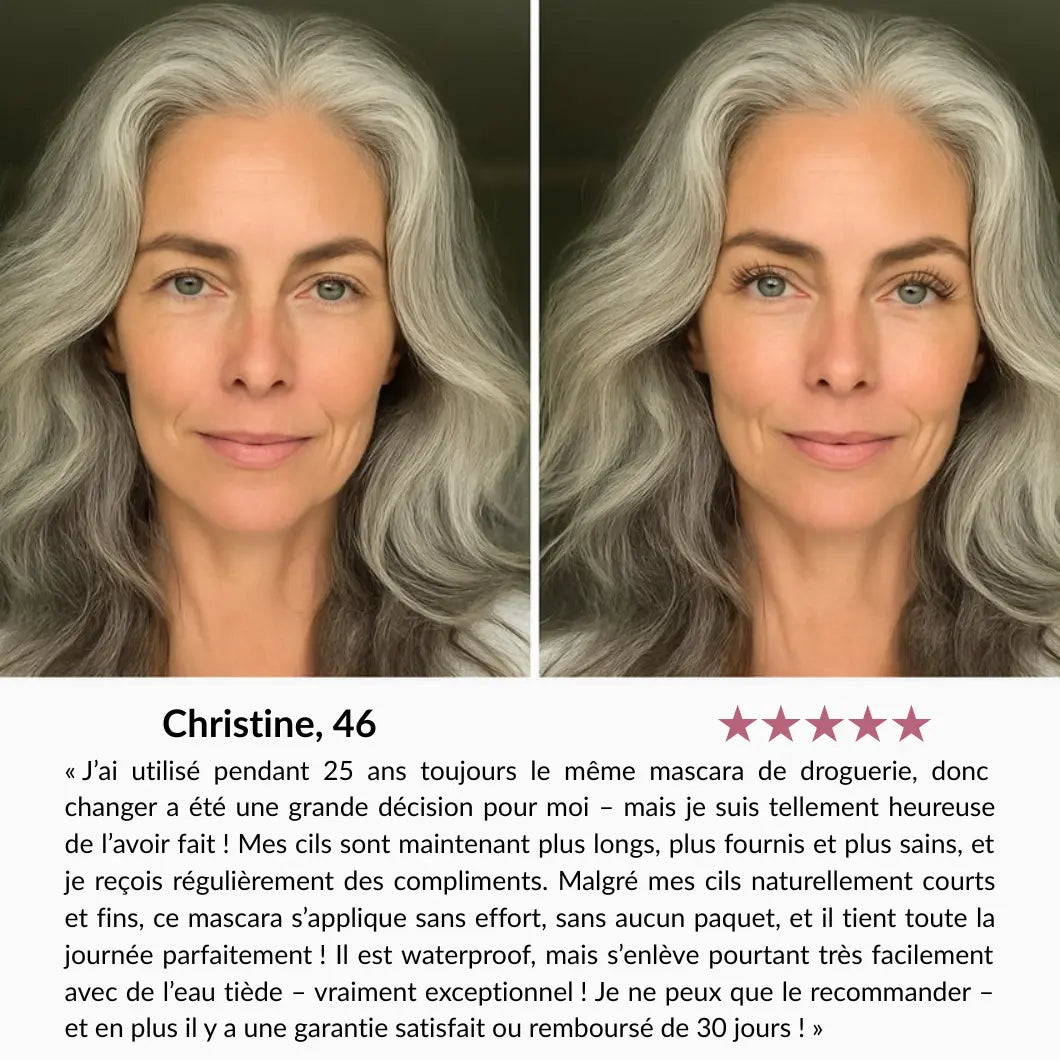 Mascara naturel, allongeant et nourrissant