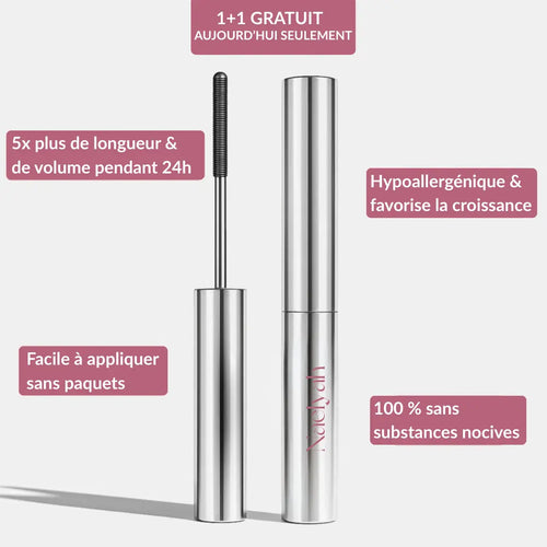 Mascara naturel, allongeant et nourrissant
