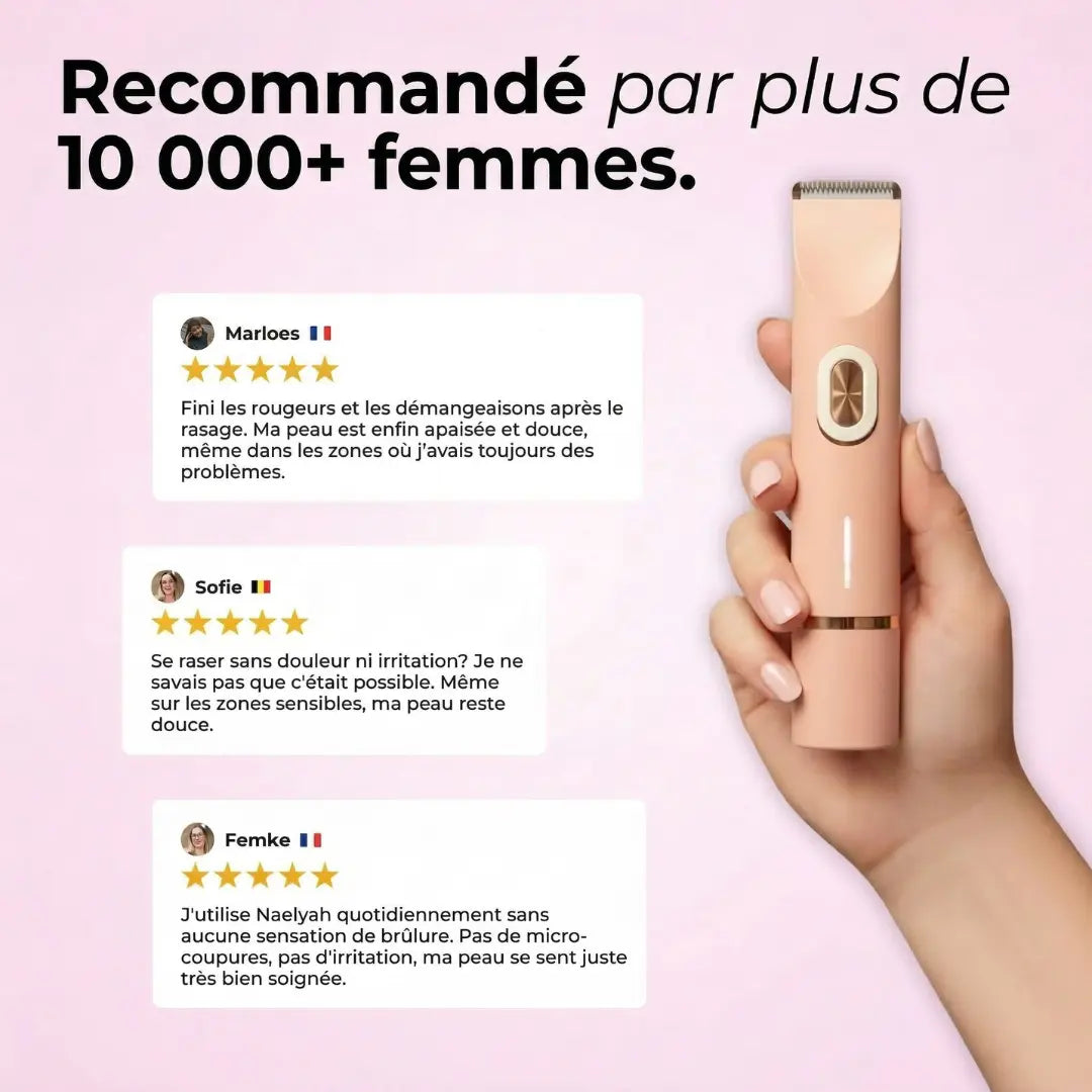 Naelyah Smooth | Enfin se raser sans galère