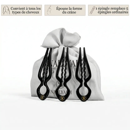 Épingles à cheveux Prestige - 3 par paquet