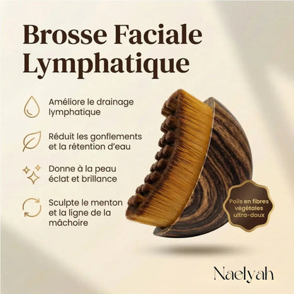 Brosse faciale lymphatique Naelyah