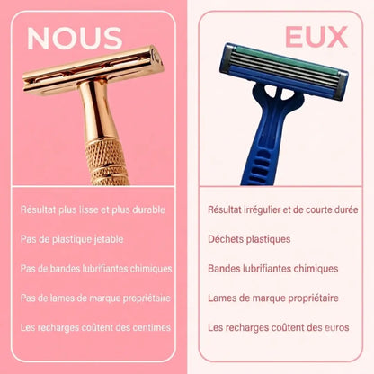 Rasoir Original - 10 lames de rechange OFFERTES temporairement